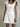 Bow Mini Dress - White