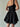 Marlin Corset Mini Dress - Black