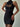 Merlot Mini Dress - Black
