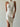 Malden One Shoulder Midi Dress  - Off White