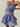 Ava Mini Dress - Blue